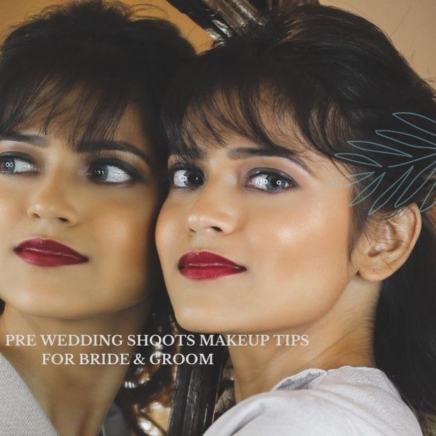 pre wedding shoot makeup artist